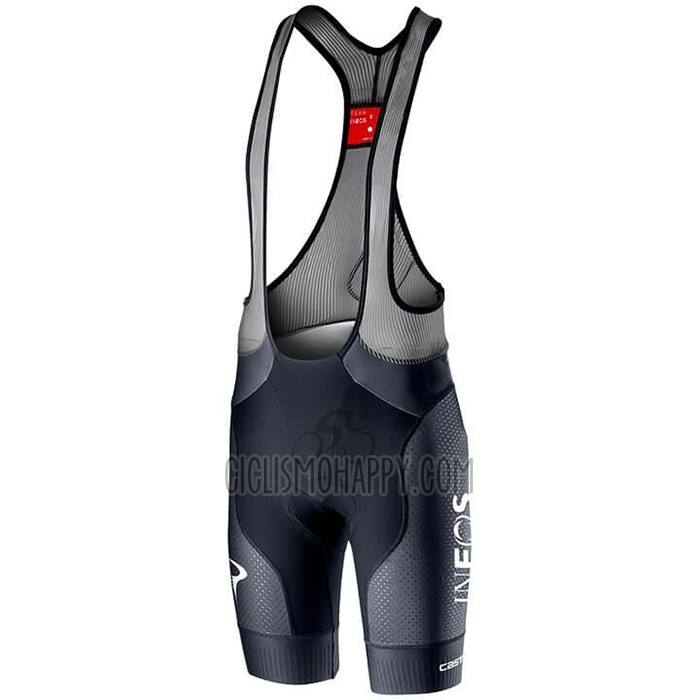 INEOS Grenadiers Cycling Jersey Bib Short 2021 Short Sleeve Orange